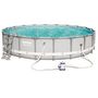 Voir la diapositive 1 : BESTWAY Kit Piscine tubulaire ronde Power Steel Frame Pools 6,10x1,22m