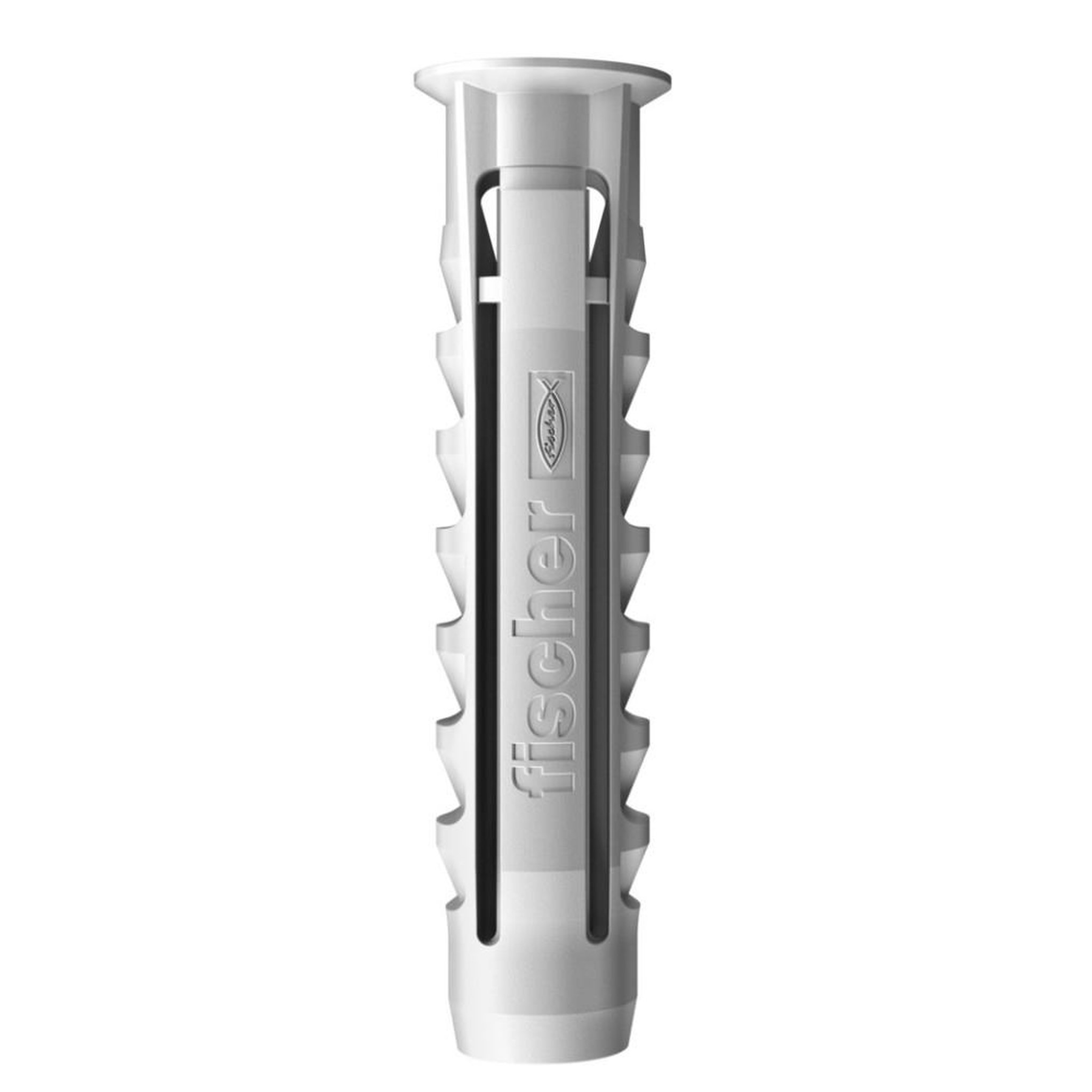 Fischer Chevilles à expansion nylon avec collerette s 12 x 60 mm 70012 gris, boîte de 25