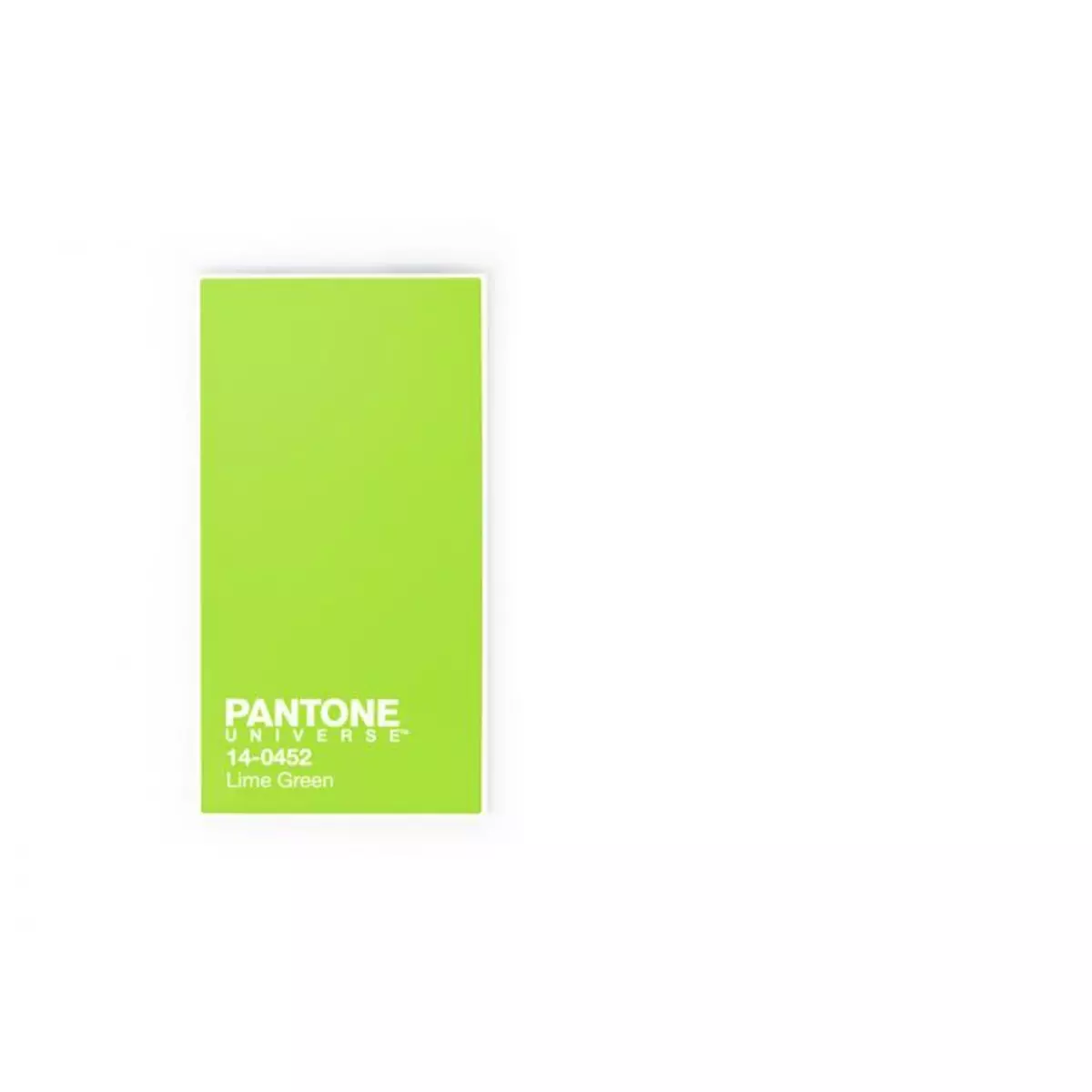 PANTONE Batterie Universelle Verte