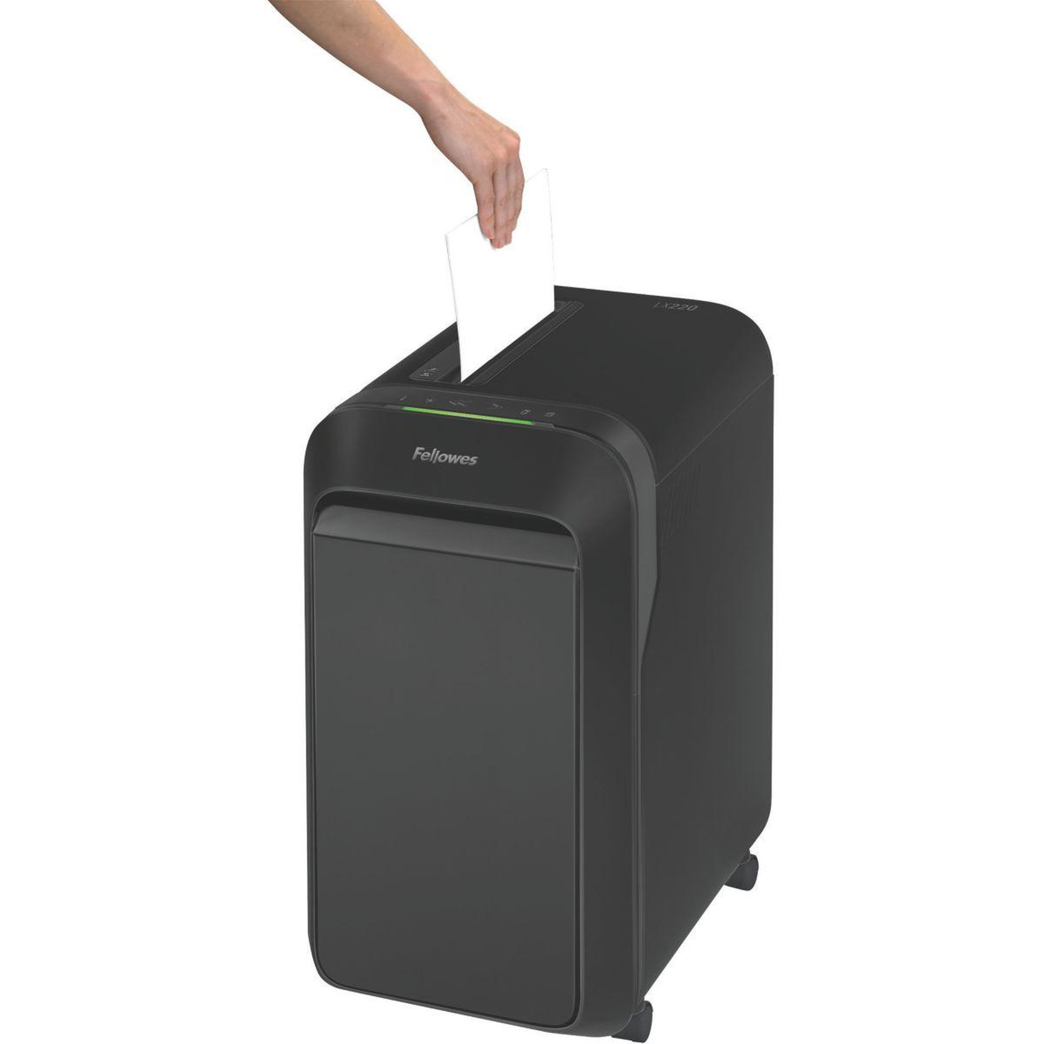 Voir la diapositive 4 : Fellowes Destructeur MICROSHRED LX220 NOIR