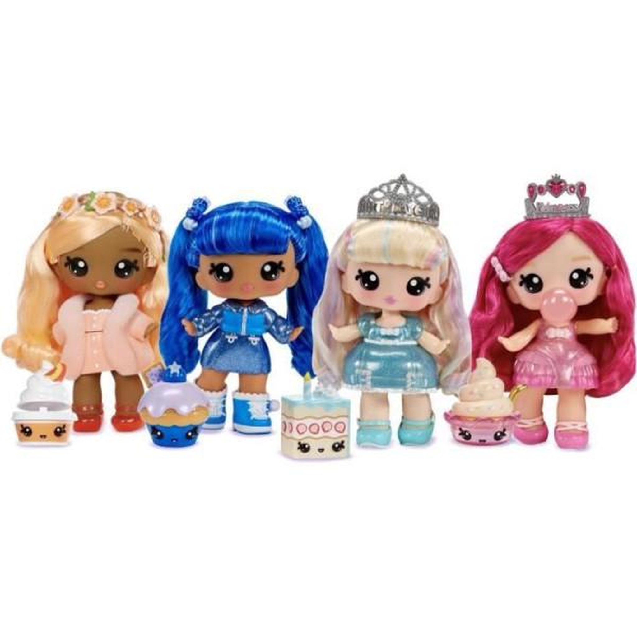 Voir la diapositive 4 : L.O.L. SURPRISE! Yummiland - Grande poupée 25 cm a coiffer et câliner - Animal de compagnie + baumes a levre parfumé - Bianca - Des 4ans