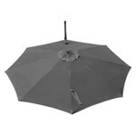 Proloisirs Toile Parasol Mat Déporté NH 350/8 Polyester 210gr SD - Gris