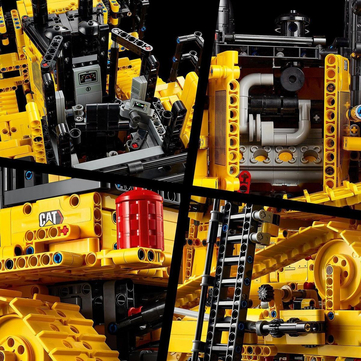 LEGO Technic 42131 Bulldozer D11 Cat Véhicule de Chantier Télécommandé avec Application