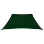 Voir la diapositive 2 : VIDAXL Voile de parasol Tissu Oxford trapeze 3/5x4 m Vert fonce