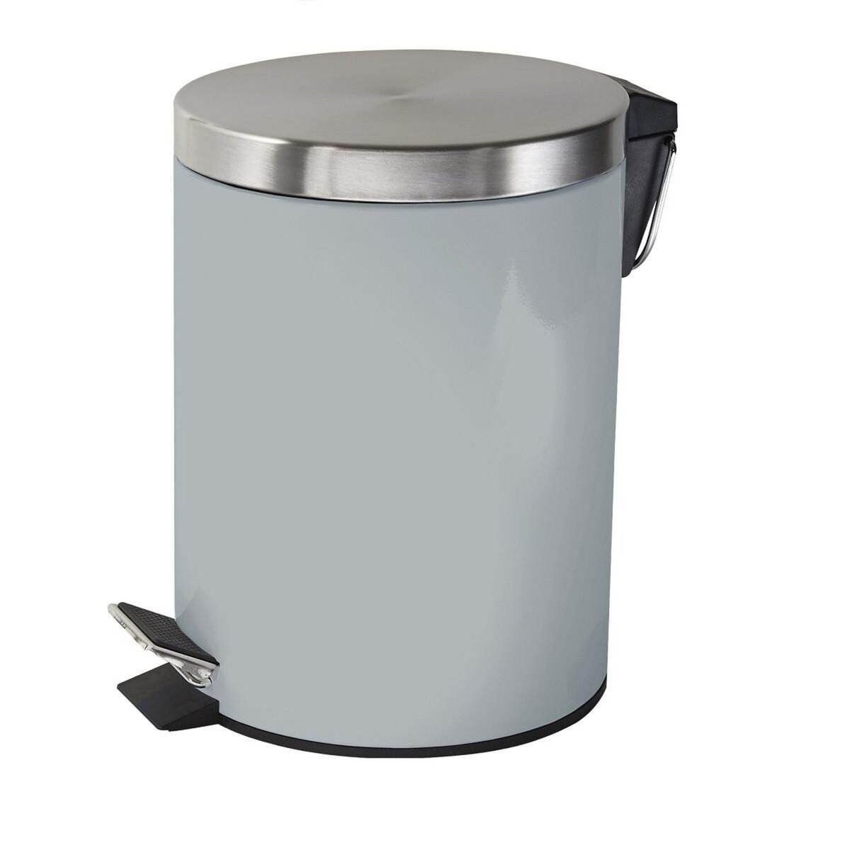 GUY LEVASSEUR Poubelle salle de bain à pédale 5L en métal