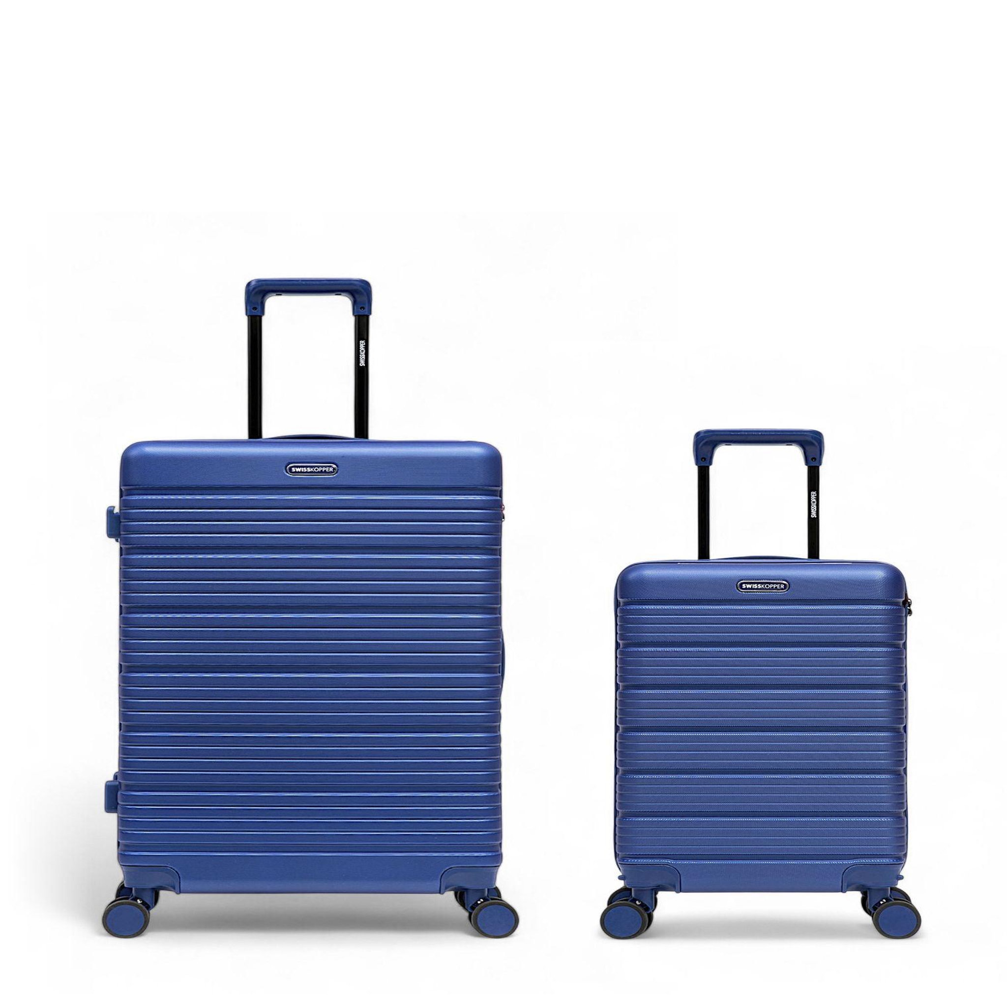SWISS KOPPER Lot de 2 Valises Rigides Grand Format et Cabine LUGANO