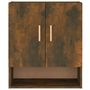 Voir la diapositive 5 : VIDAXL Armoire murale Chene fume 60x31x70 cm Bois d'ingenierie