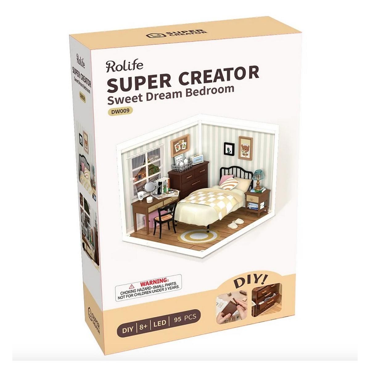 ROBOTIME Maquette Super creator DIY Sweet Dream Bedroom