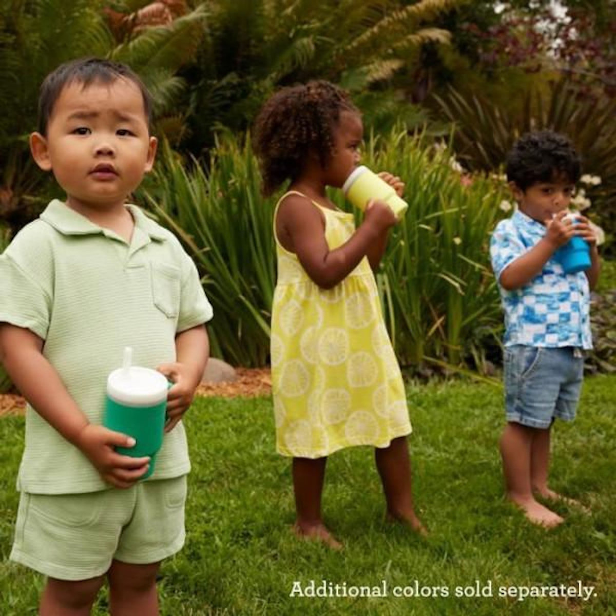 INFANTINO Ma premiere tasse - INFANTINO - Silicone - Vert sapin