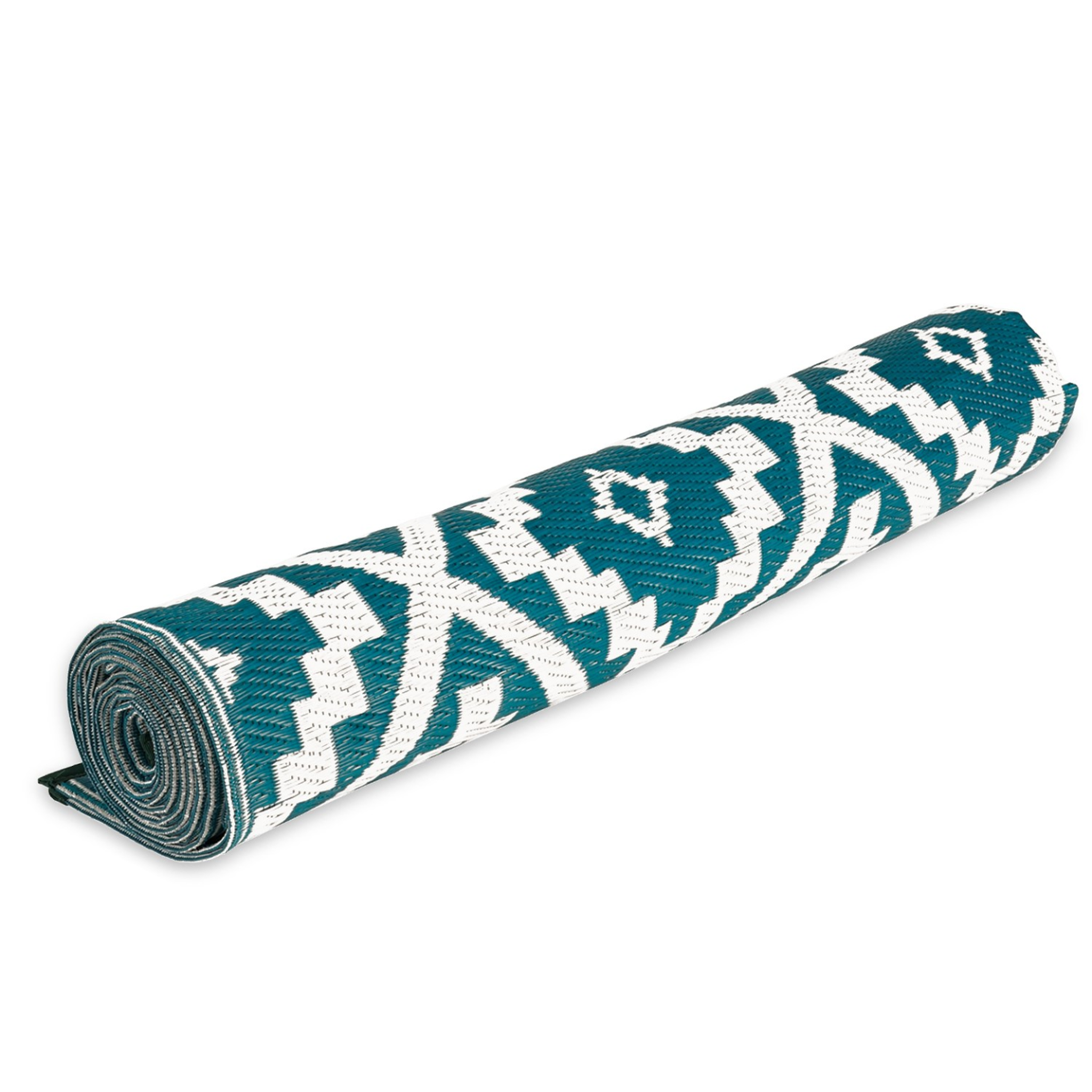 Voir la diapositive 6 : ID MARKET Tapis extérieur bahamas bleu canard 270 x 470 cm