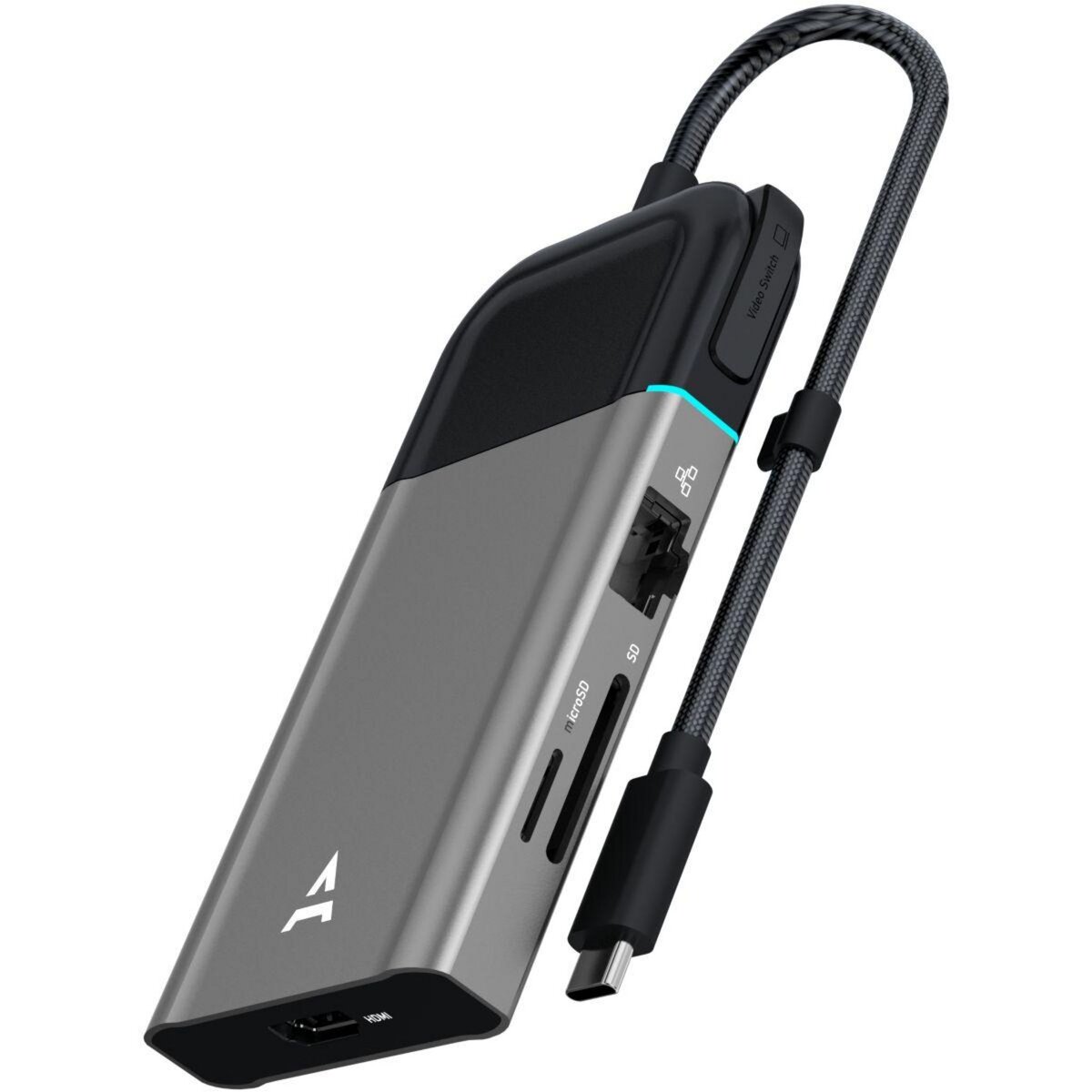 ADEQWAT Hub USB C USB-C / multiports 8 en 1