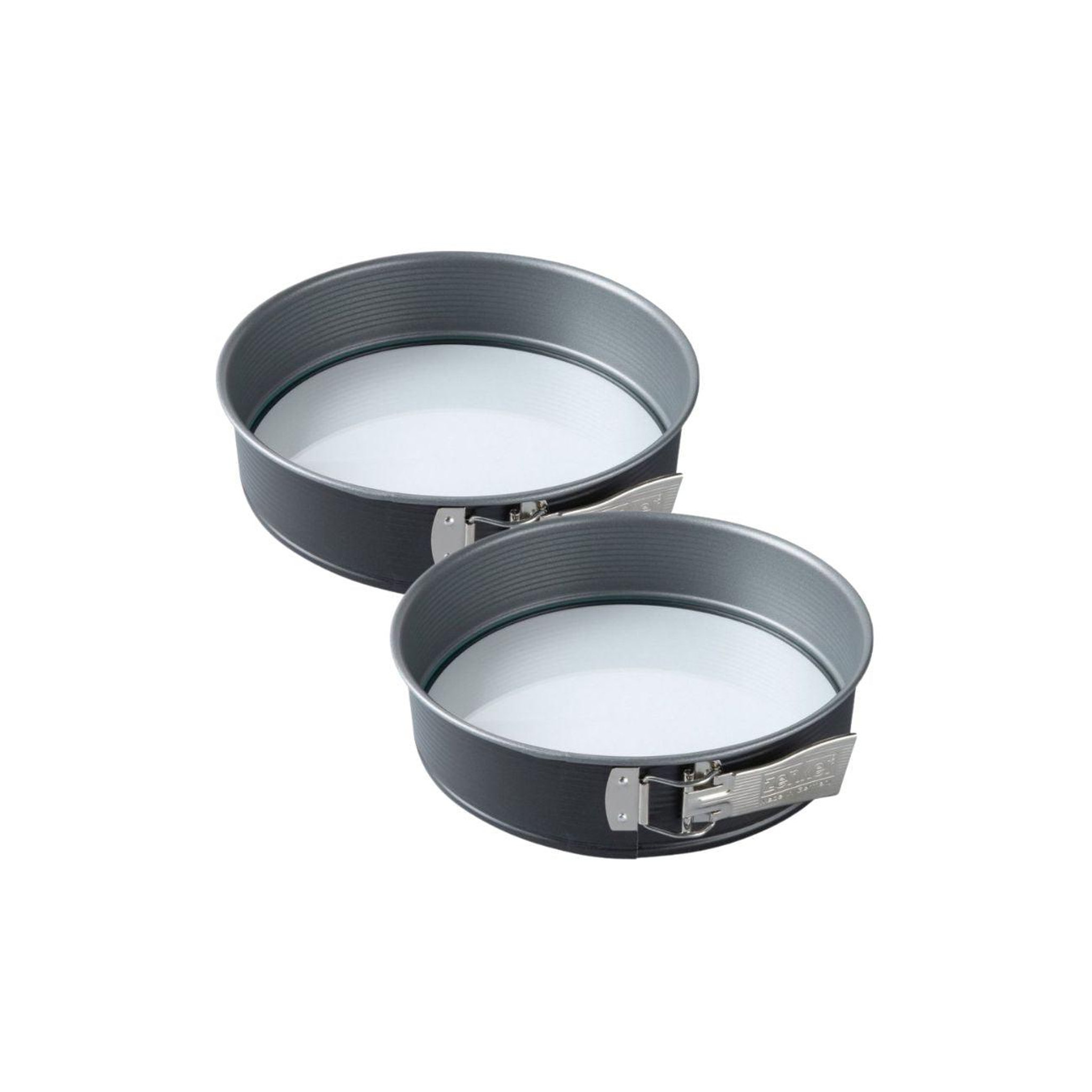 Voir la diapositive 1 : ZENKER Lot de 2 moules à gâteaux 26/26 cm en acier zenker energy