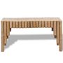 Voir la diapositive 2 : VIDAXL Table basse Bambou