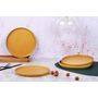 Voir la diapositive 2 : BJORN Assiette SCANDI Ø21,5cm - 4 pièces - Ocre