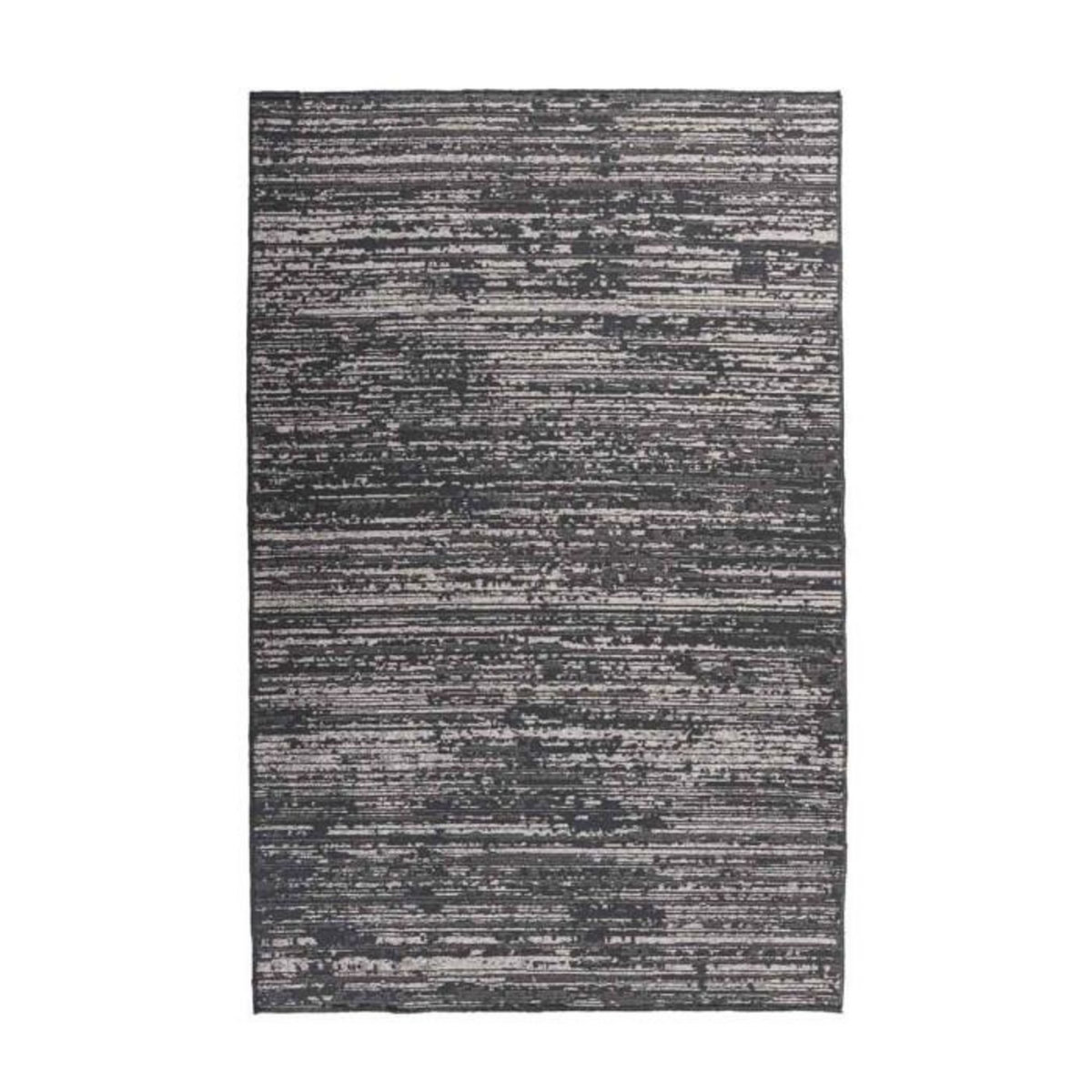 Paris Prix Tapis Tissé à Poils Plats Vintage  Kalevi  Gris
