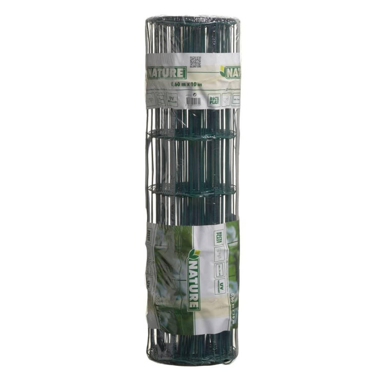 NATURE Nature Grillage metallique rectangulaire 0,6 x 10 m Vert