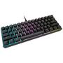 Voir la diapositive 3 : Corsair Clavier gamer K65 RGB MINI CHERRY MX Red Noir