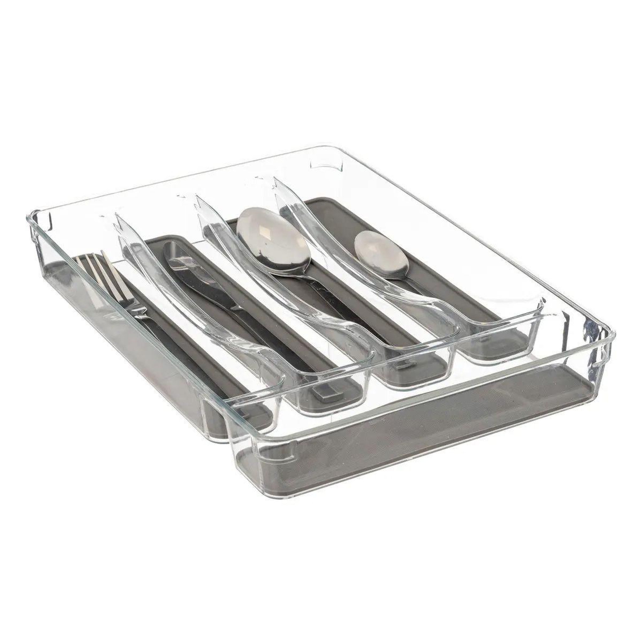 SECRET DE GOURMET Ménagère 24 Pièces en Inox  Loma  32cm Argent