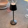 Voir la diapositive 6 : Lumisky Lampe de table sans fil EMILY Noir Aluminium H25cm