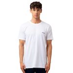 FILA T-shirt homme uni 100% coton Fila. Coloris disponibles : Blanc