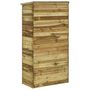 Voir la diapositive 4 : VIDAXL Abri a outils pour jardin Pin 85x48x177 cm