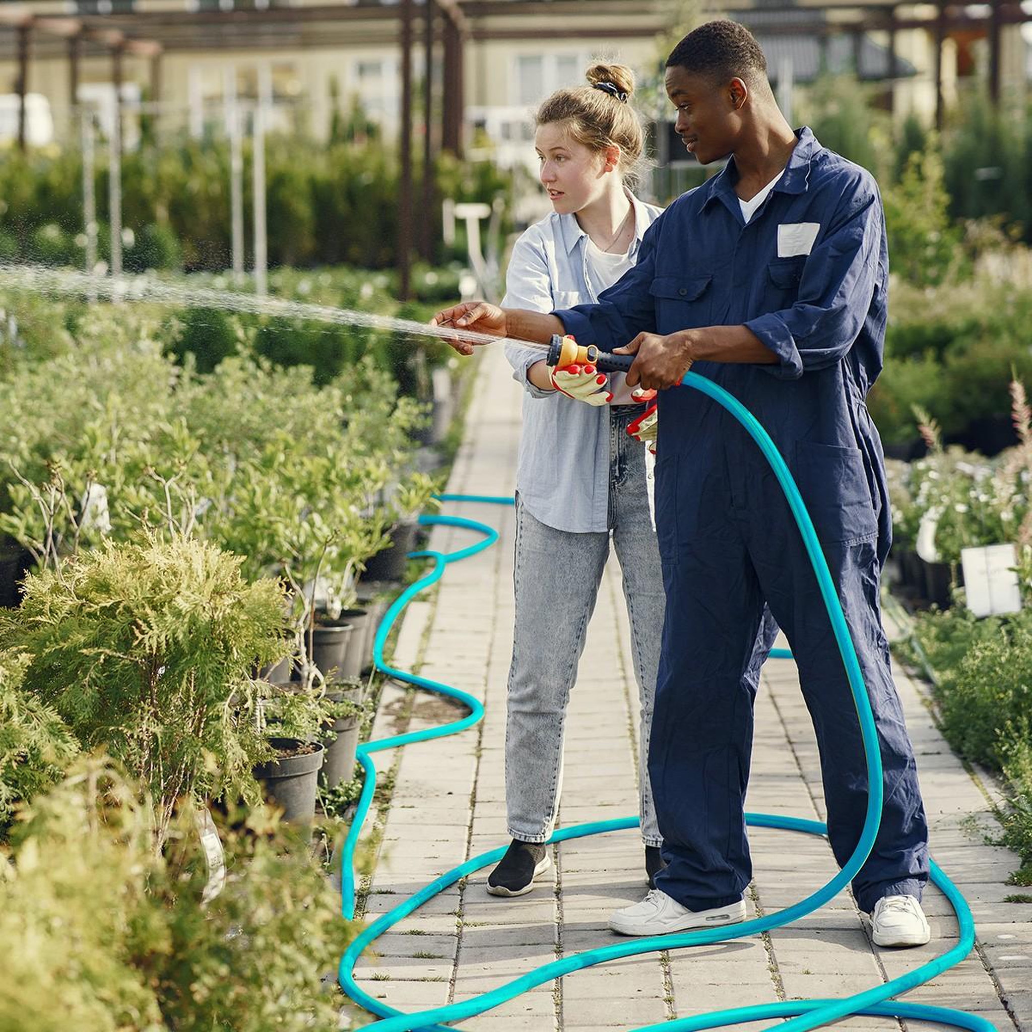 Voir la diapositive 3 : VITO Garden Tuyau arrosage ultra renforcé 50 mètres diam 25mm vito