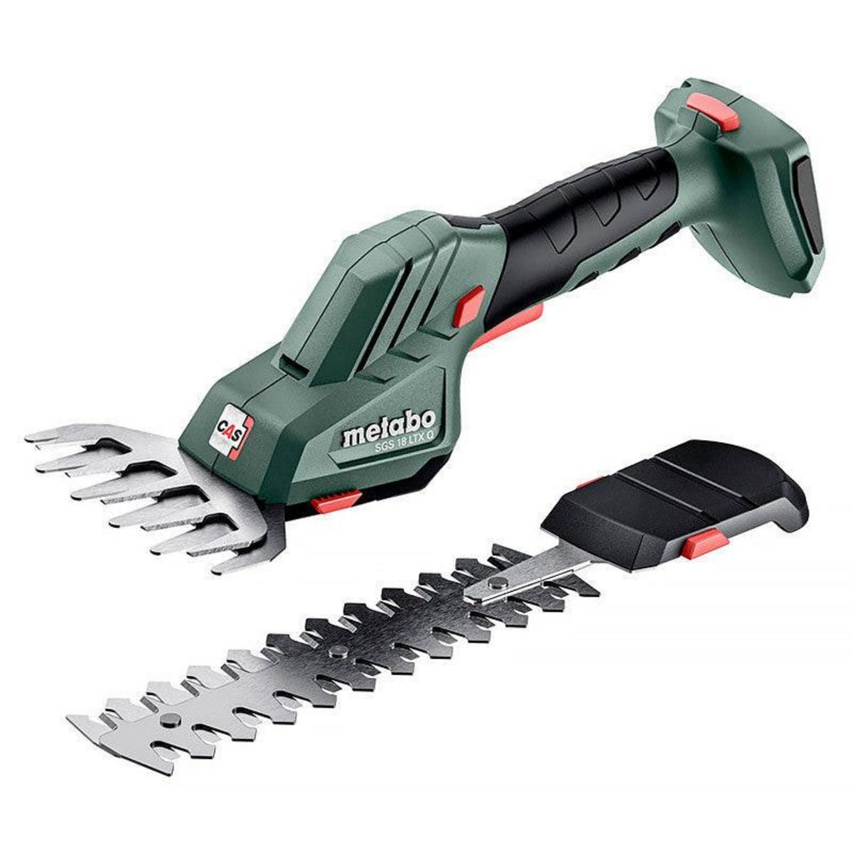 METABO SAS Taille-bordures 18 V SGS 18 LTX Q - Pick+Mix (sans batterie), Metabox