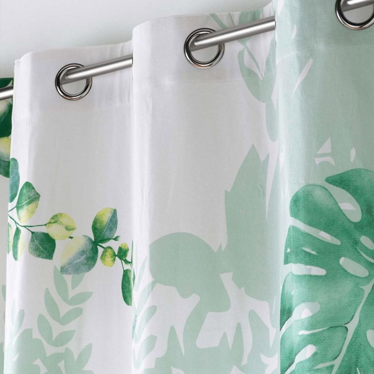 Douceur d'Intérieur Rideau à œillets 140x260 Louisiane coton