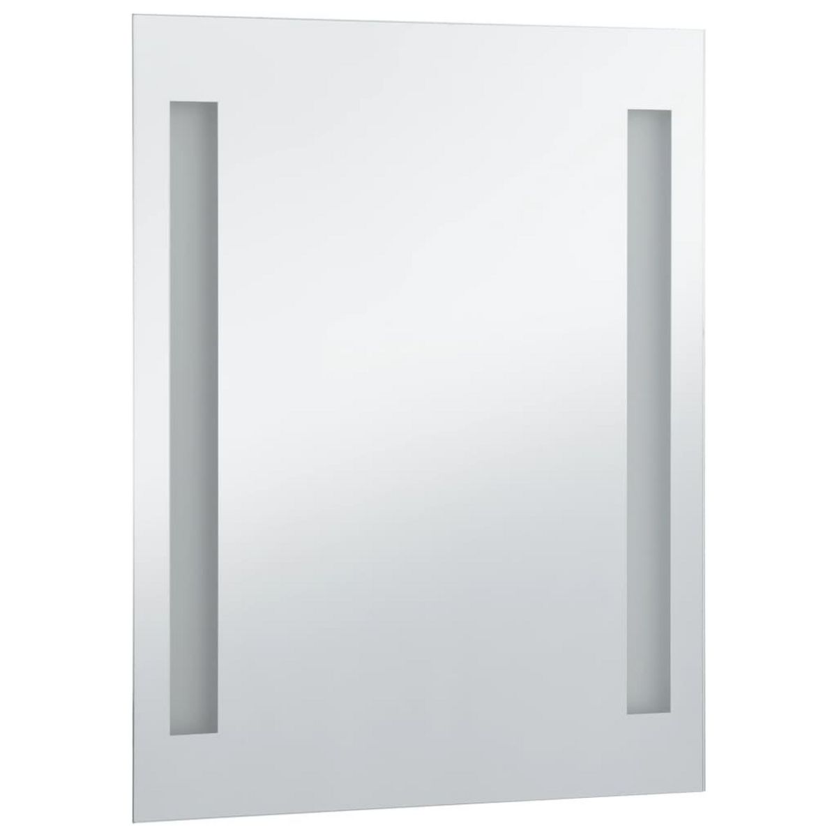 VIDAXL Miroir mural a LED pour salle de bains 60x80 cm