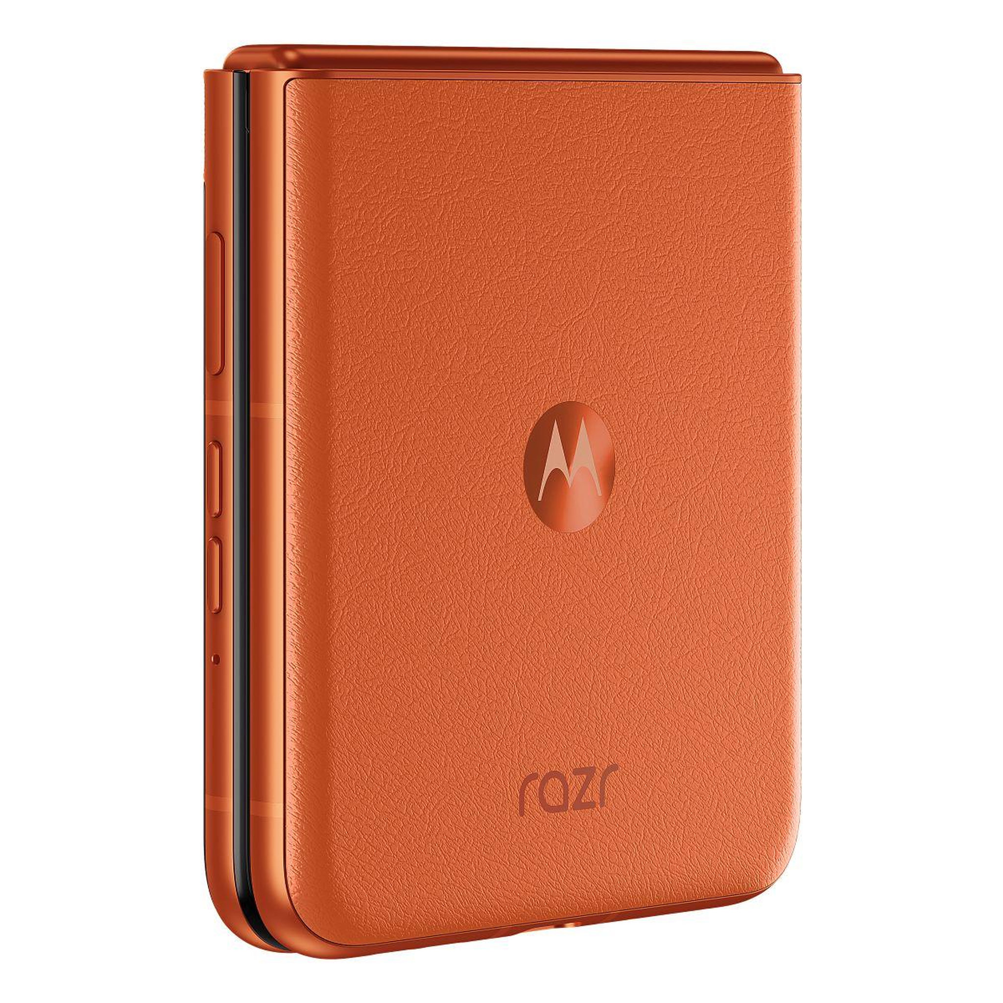 Voir la diapositive 4 : MOTOROLA Smartphone Razr 50 Orange Cuivre 256Go
