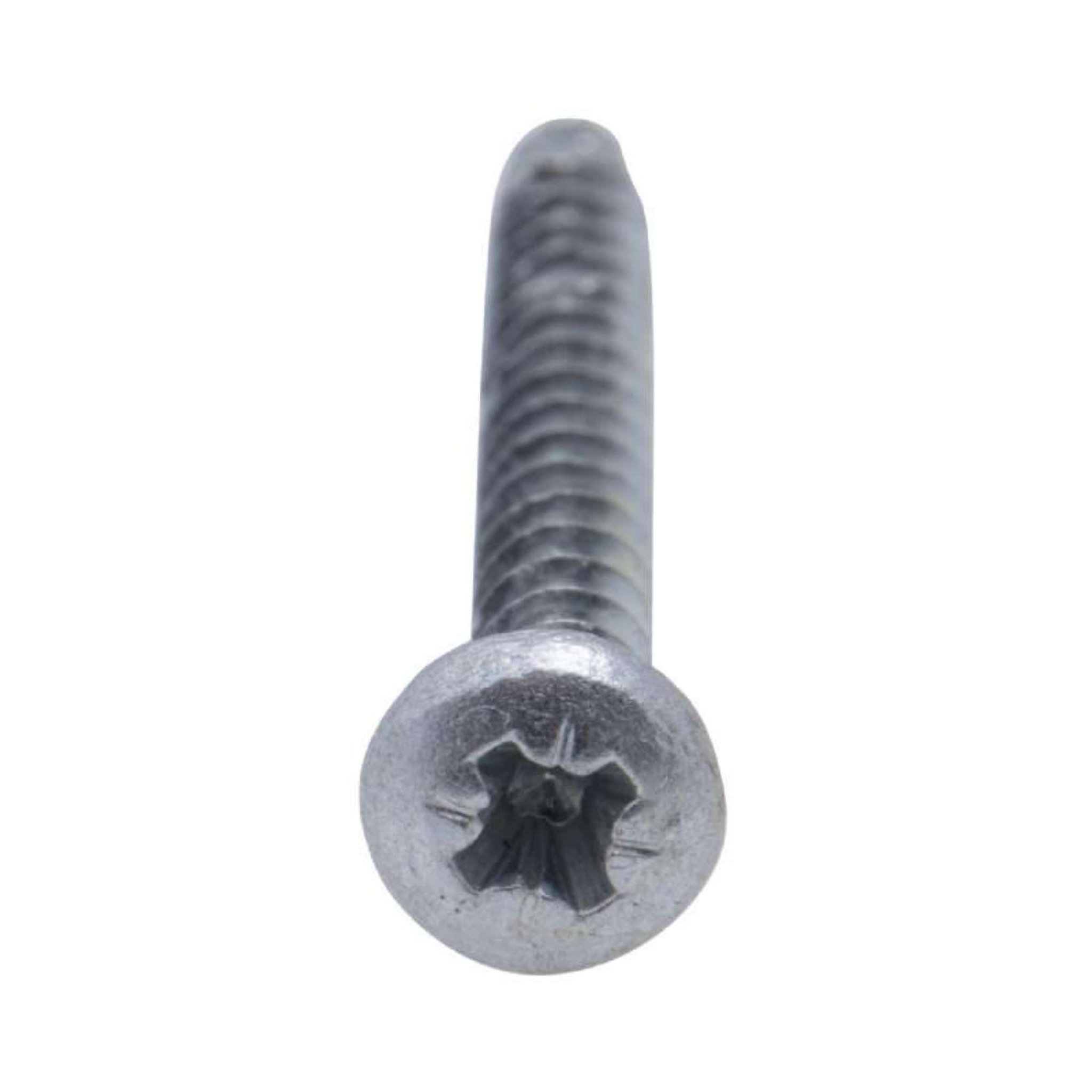 Voir la diapositive 2 :  Vis agglo tête ronde PZ zinguée cruciforme Vissal 3x20 mm  lot de 20 vis
