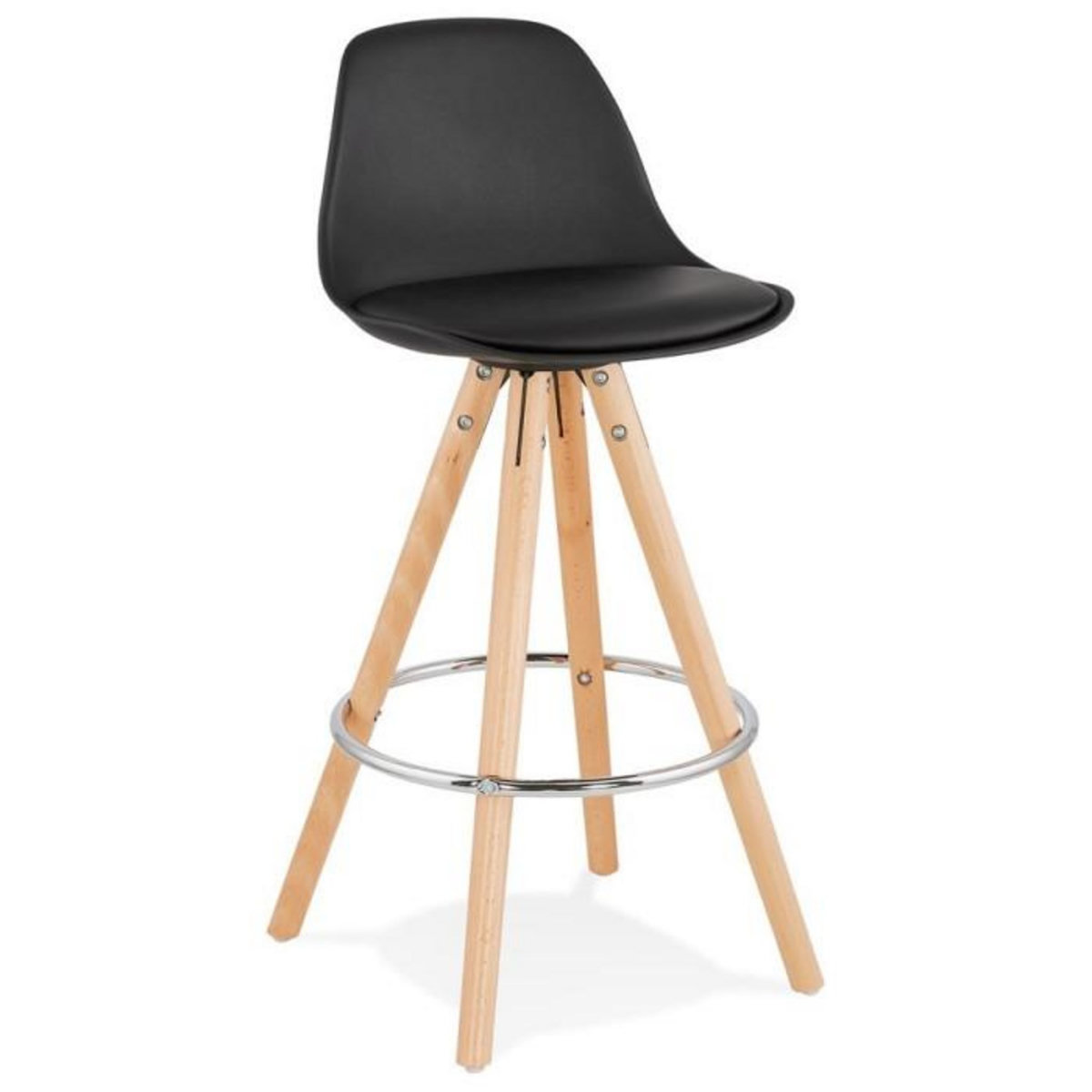 Paris Prix Tabouret de Bar  Bjarki  85cm Noir