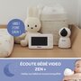 BEABA Babyphone Ecoute bébé avec vidéo zen+