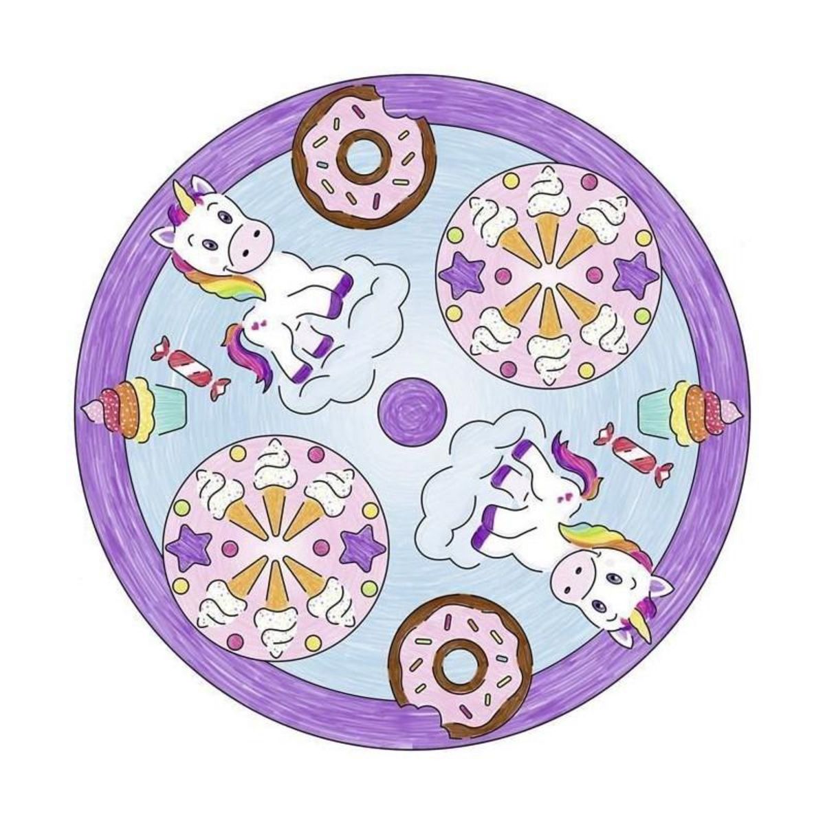 RAVENSBURGER Mandala - Unicorn