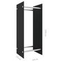 Voir la diapositive 6 : VIDAXL Portant de bois de chauffage Noir 40x35x100 cm Verre trempe