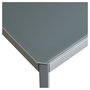 Voir la diapositive 5 : GARDENSTAR Table de jardin en acier et verre gris anthracite