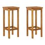 Voir la diapositive 5 : VIDAXL Ensemble de bar de jardin 3 pcs bois d'acacia solide