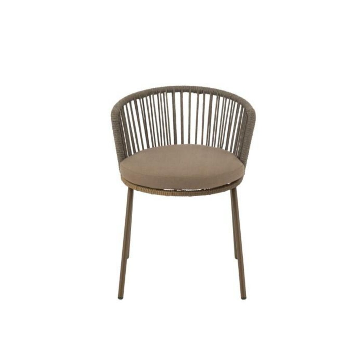 Paris Prix Chaise Design Corde  Toa  75cm Marron