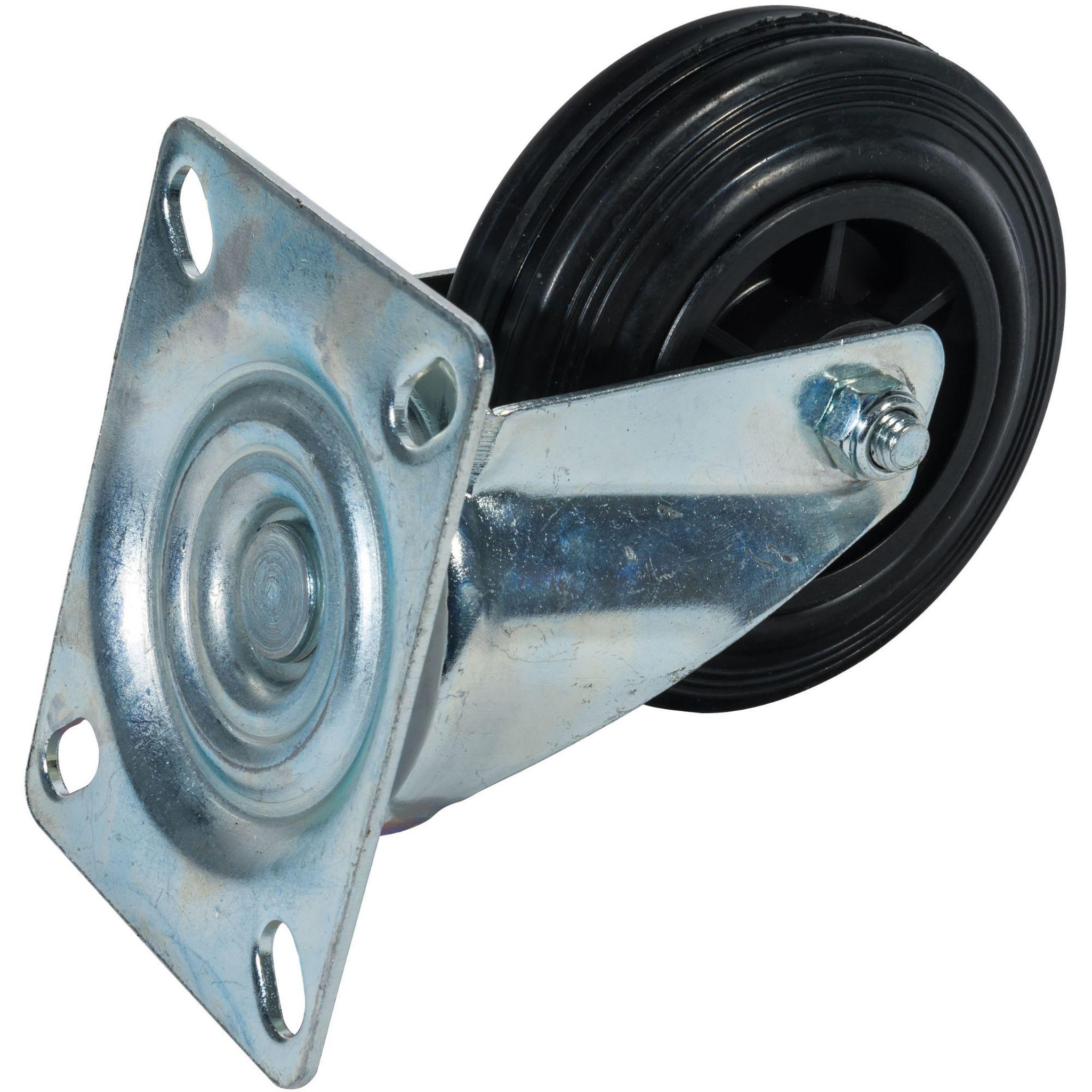 Voir la diapositive 2 : WERKAPRO Roulette pivotante werka pro sans frein  ø 100mm