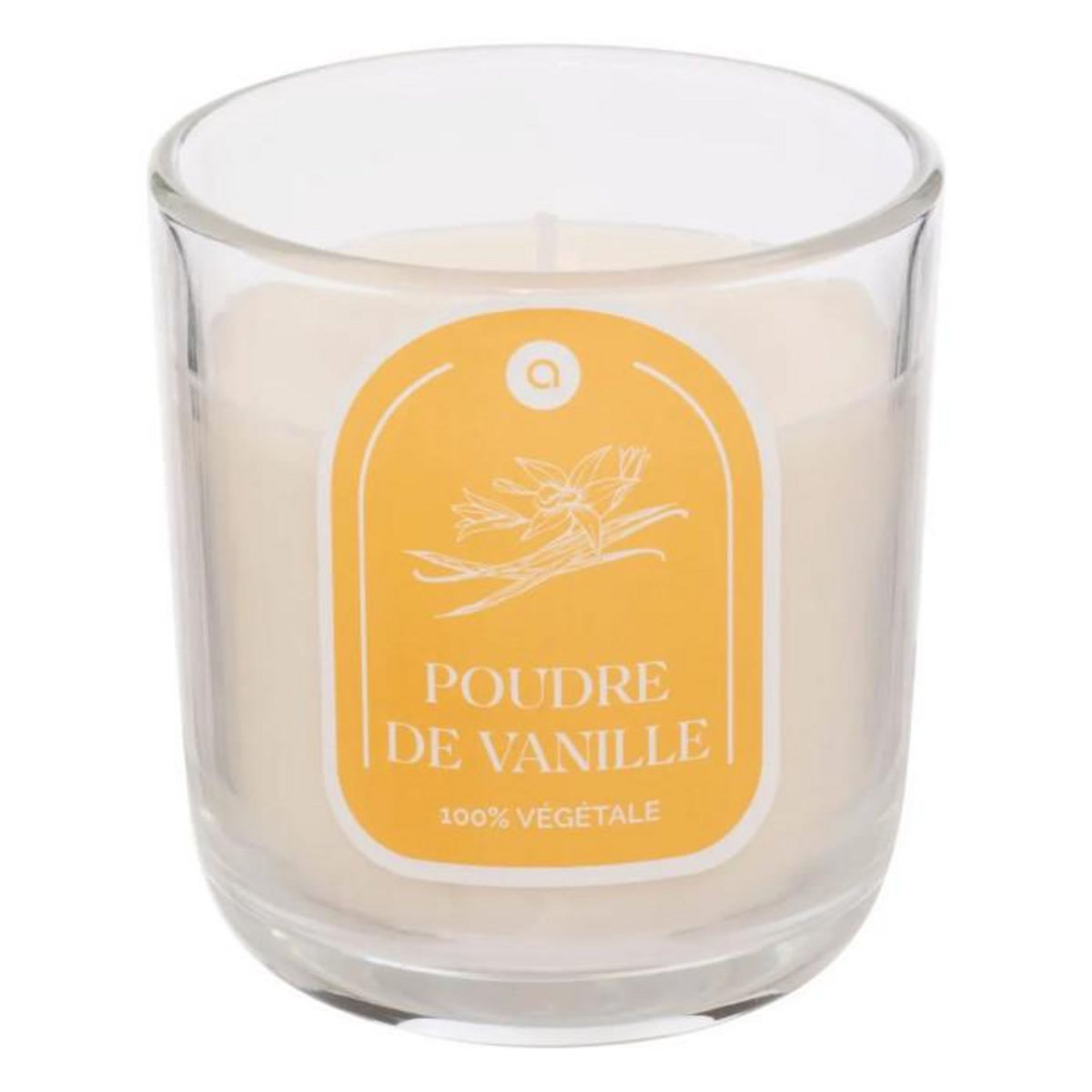 ATMOSPHERA Bougie Parfumée en Verre  Floa  210g Vanille
