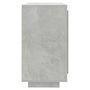 Voir la diapositive 4 : VIDAXL Buffet Gris beton 80x40x75 cm Bois d'ingenierie