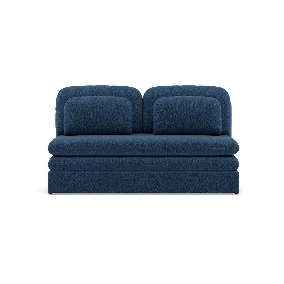LISA DESIGN Ysal - canapé 3 places convertible déplimousse en velours texturé