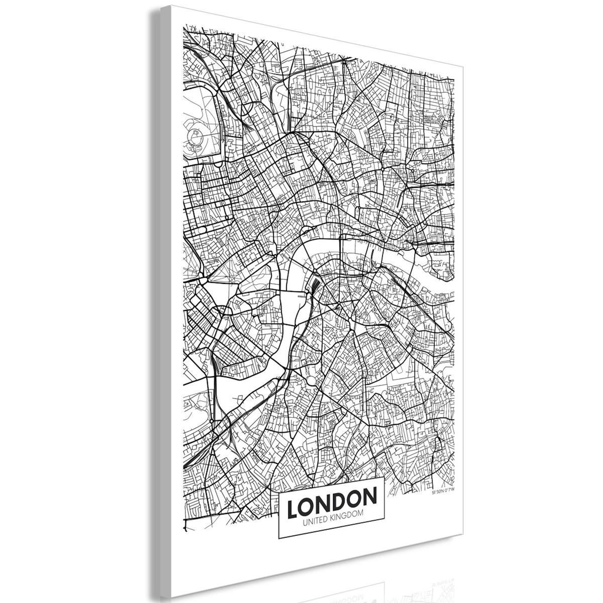 Paris Prix Tableau Imprimé  Map of London