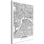 Voir la diapositive 1 : Paris Prix Tableau Imprimé  Map of London