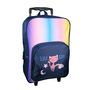 Voir la diapositive 2 : Bagtrotter BAGTROTTER Sac à dos à roulettes Lili Lou Bleu