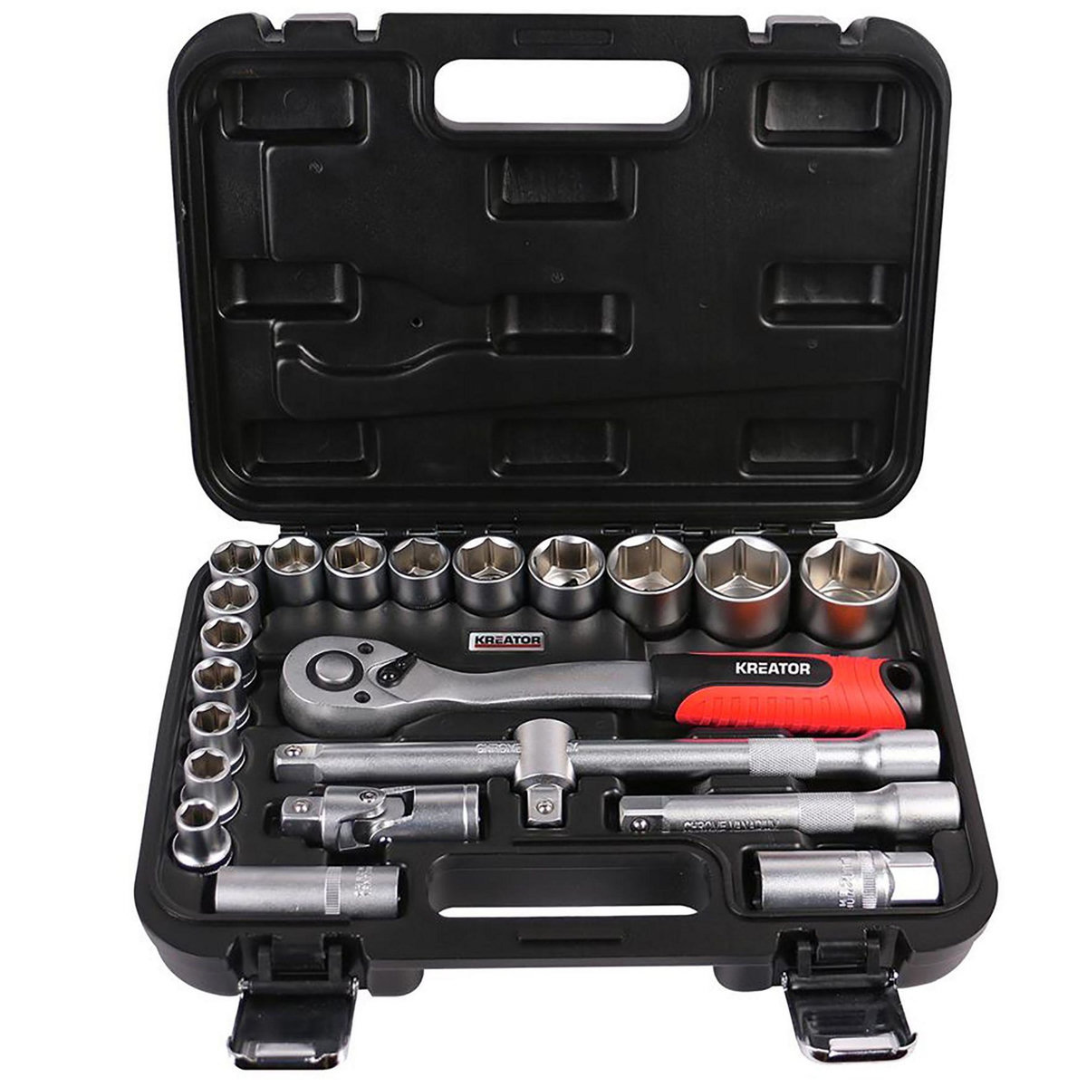 KREATOR Coffret cliquet 1/2 avec douille  22pcs  Kreator
