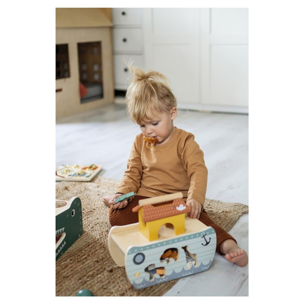 SMALLFOOT Boite à formes Arche de Noé Safari