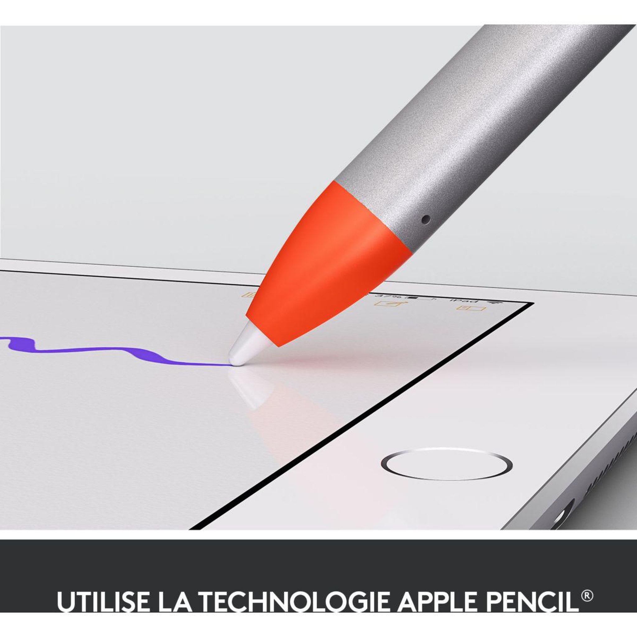 Voir la diapositive 3 : Logitech Stylet crayon intense sorbet