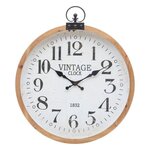 ATMOSPHERA Horloge Mural Vintage  Yago  66cm Naturel