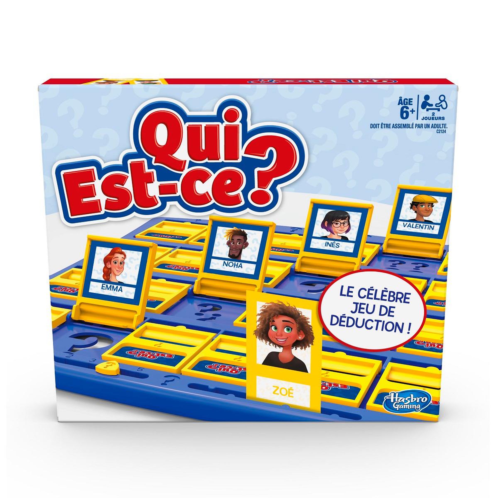 Voir la diapositive 1 : HASBRO Jeu Qui Est-Ce?